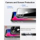 HOOMIL for iPhone X and iPhone Xs Case Clear [Anti-Yellowing] Anti-Scratch Transparent Hard Back and Soft Edge [Military Grade Drop Protection] Shockproof Phone Cover - Crystal Clear