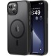 HOOMIL for iPhone 13 Case Compatible with Magsafe, 10FT Drop Resistant, Magnetic Translucent Matte Back, Shockproof Phone Cover - Black