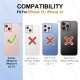 HOOMIL for iPhone 13 Case Compatible with Magsafe, 10FT Drop Resistant, Magnetic Translucent Matte Back, Shockproof Phone Cover - Black