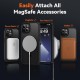 HOOMIL Magnetic Case for iPhone 13 6.1-Inch, with 2-Pack Tempered Glass Screen Protector, Compatible with Magsafe, 10FT Drop Resistant, Translucent Matte Back (Black)