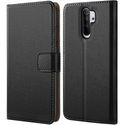 Xiaomi redmi Nota 8 Pro Leather caja de la carpeta - PU billetera de cuero